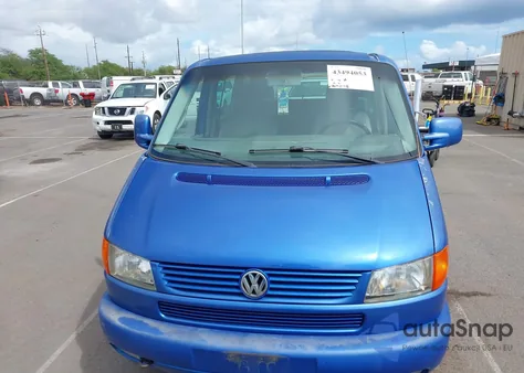 2003 Volkswagen Eurovan Mv from USA, damaged, VIN WV2MB47033H024695